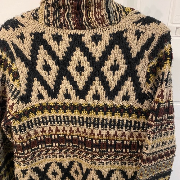 LINE - long multicoloured cardigan - Picture 6 of 12